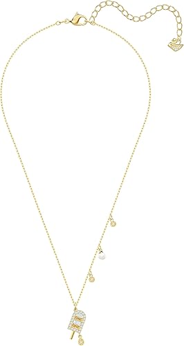 Collier Swarovski No Regrets Cocktail, placage de ton doré