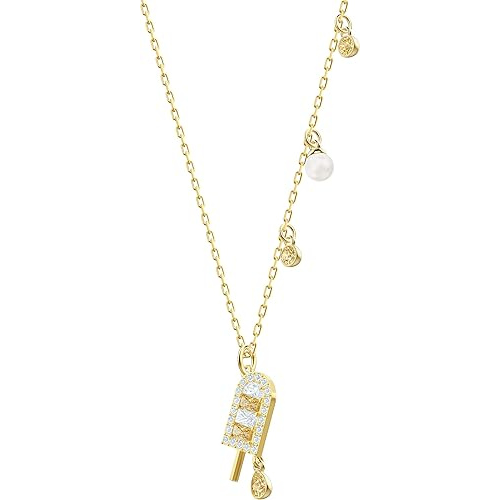 Collier Swarovski No Regrets Cocktail, placage de ton doré